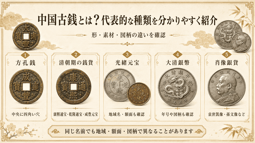 中国古銭とは？代表的な種類